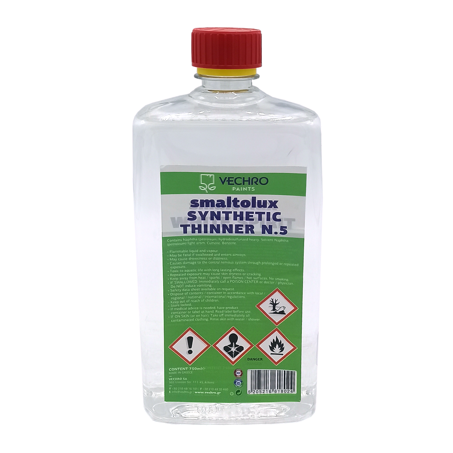 გამხსნელი SYNTHETIC Thinner N 5 750ml — გამხსნელები